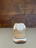 Tommy Hilfiger beige leather runner