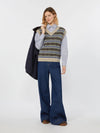 Weekend MaxMara Wool and Alpaca Jacquard Gilet
