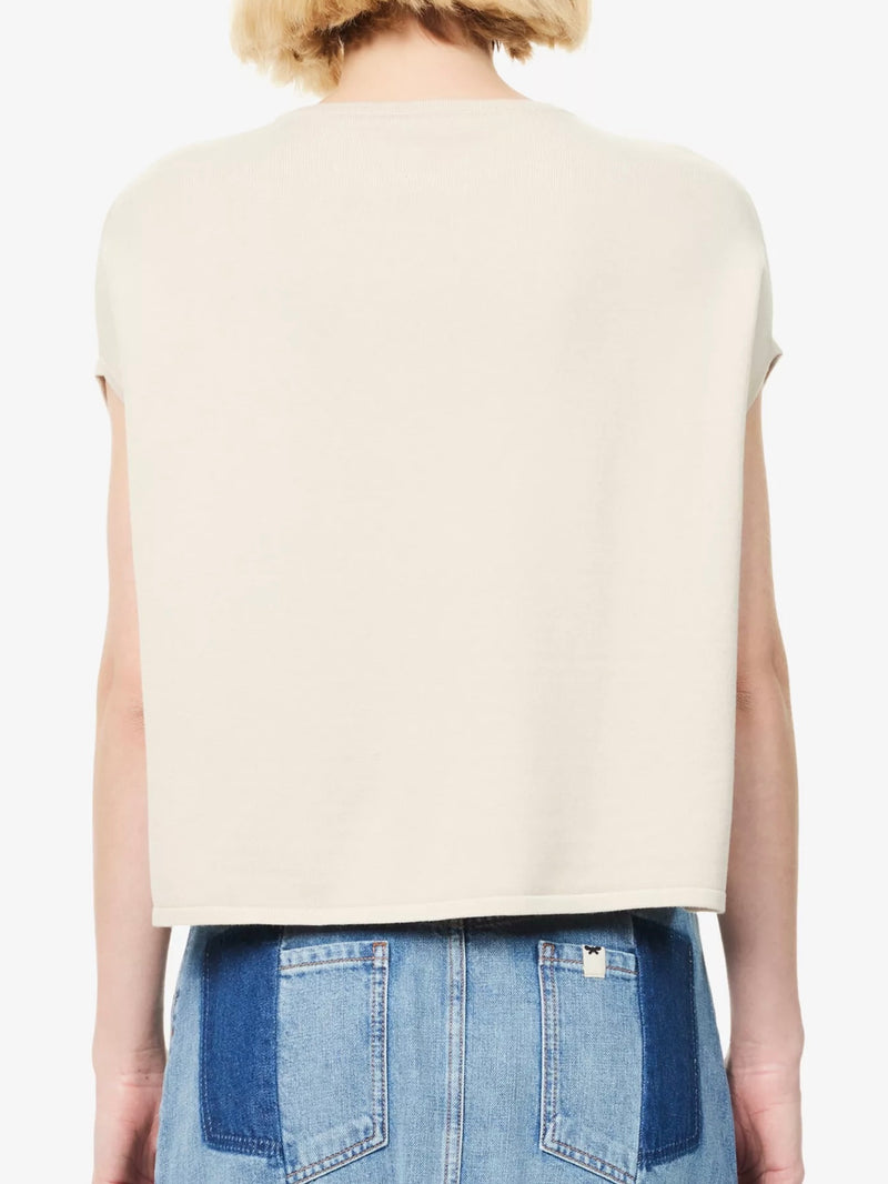 Weekend MaxMara Breda sleeveless stretch knit top