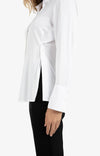 Yaya Blouse with Waist Accent - Pure White