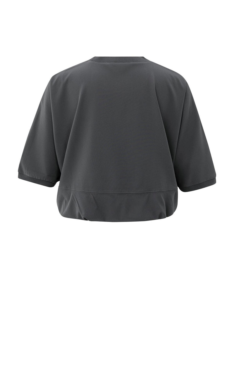 YAYA Short sleeve top with balloon hem