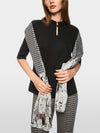 Marc-Cain Shirt with sparkling flowers