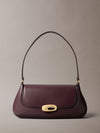Calvin Klein Brown Top Flap Shoulder Bag