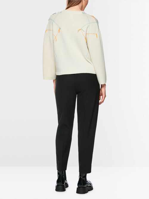 Marc-Cain RANCHI trousers with high waistband