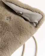 Yaya fluffy shoulder bag