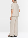 Marc Cain Cosy waistcoat with faux fur collar