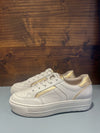 Paul Green leather cream and gold runner