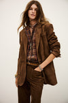 Ba&sh Veste Mosty Blazer - Tobacco