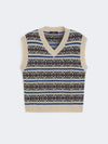 Weekend MaxMara Wool and Alpaca Jacquard Gilet