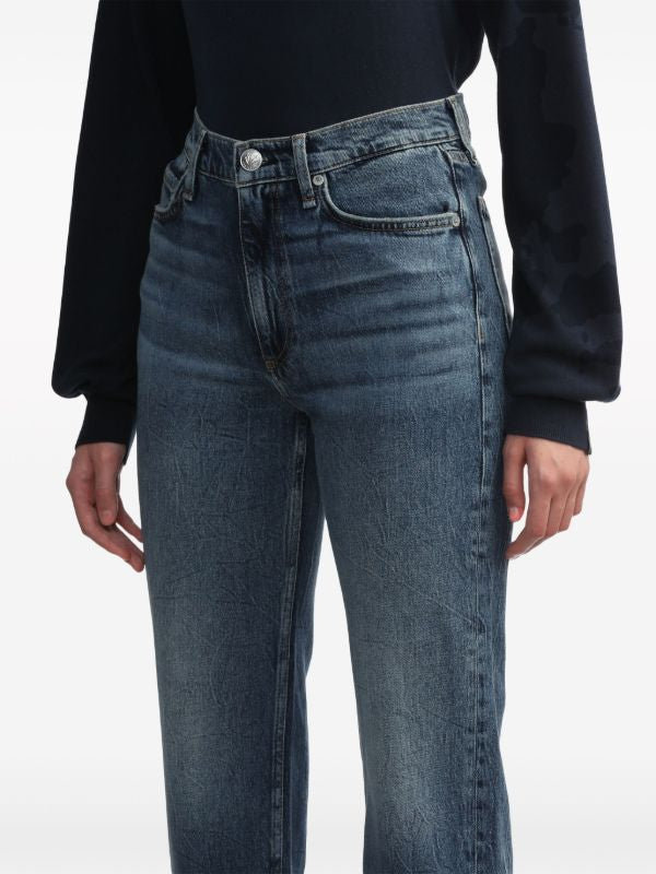 Rag and Bone The Harlow Mid Rise Straight Jean