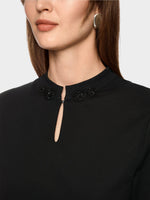 Marc-Cain Shirt with sparkling flowers