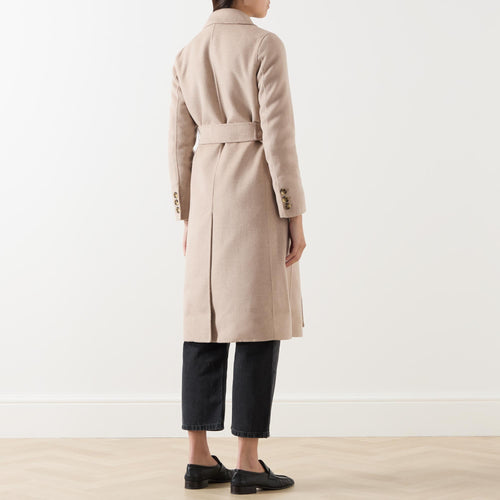 Marella Double Breasted Belted Coat - ARA