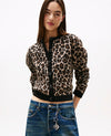 Tommy Jeans Leopard Print Relaxed Cardigan