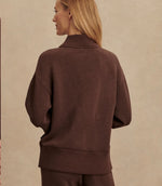 Varley Sally Half-zip - brown