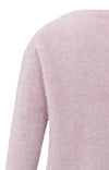 Yaya Soft Sweater with V-Neck - Fudge Purple