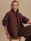 Varley Tilley Light Padded Jacket - Brown