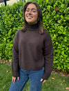 COLORUSH Cashmere Chunky Carmen Funnel Neck