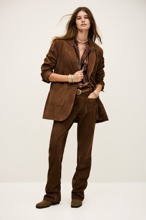 Ba&sh Veste Mosty Blazer - Tobacco
