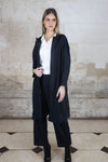 No2Moro Aphrodite Lightweight Duster Coat - Black