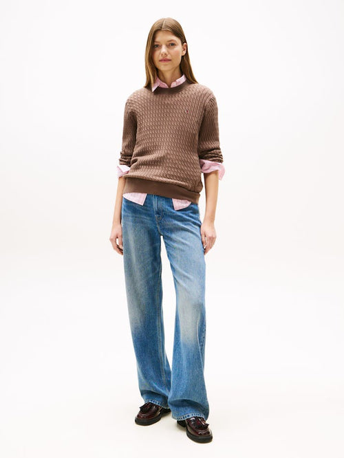 Tommy Hilfiger Fine Gauge Cableknit Jumper