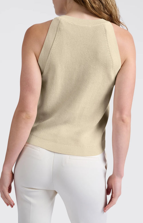Yaya Tank top with high neckline