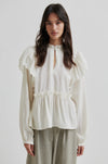 Second Female Terra Frill Blouse - Cream