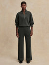 Varley The Wide Leg Pant 30" - Olive Green
