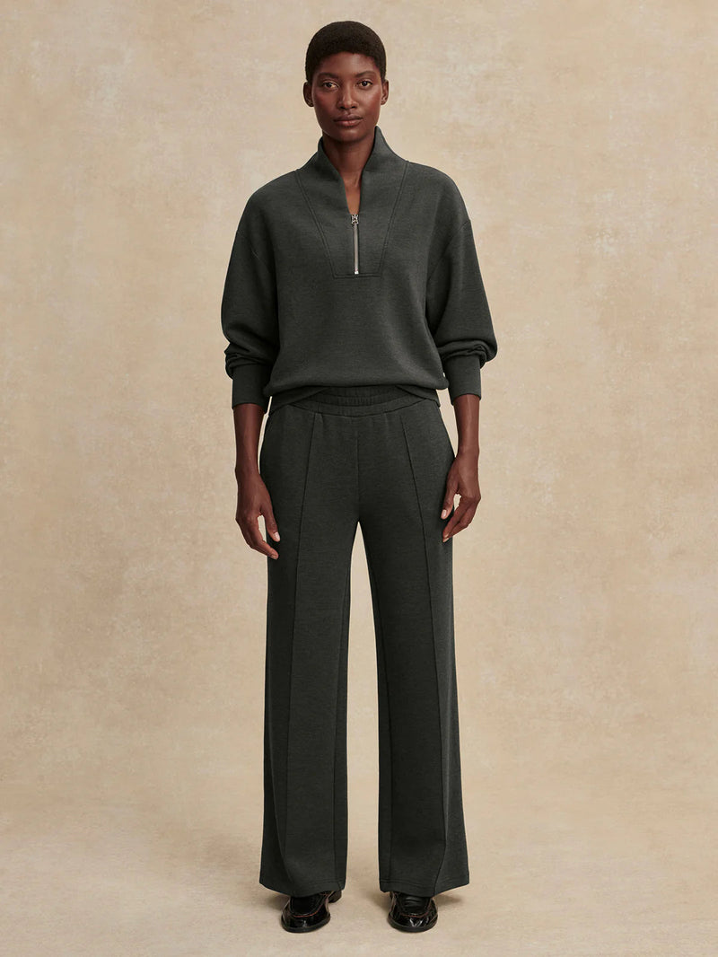 Varley The Wide Leg Pant 30" - Olive Green