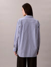 Calvin Klein Cotton Poplin Striped Shirt