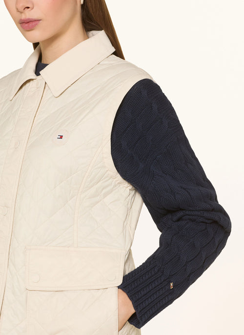 Tommy Hilfiger Padded Nylon Slim Quilted Vest/Gilet