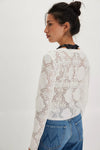 Free People Jae Knit Long Sleeve - Ivory