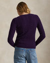 Ralph Lauren cable wool-cashmere crewneck jumper