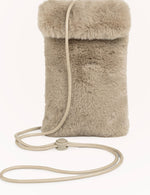 Yaya fluffy shoulder bag