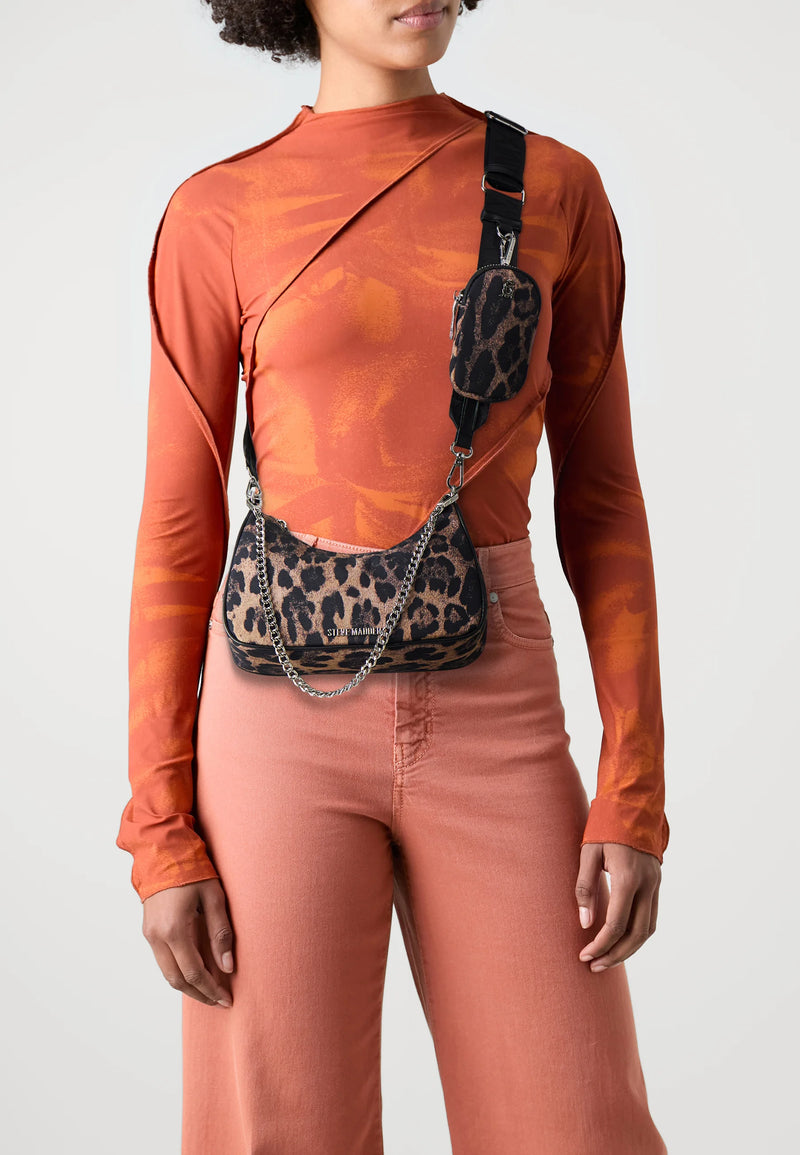 BVITAL SET - Cross body bag - leopard