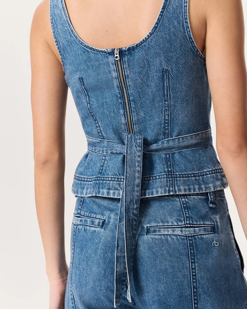 Rag and Bone Estelle Denim Top
