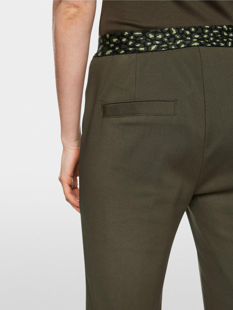 Marc Cain SYDNEY Rethink Together Khaki trousers