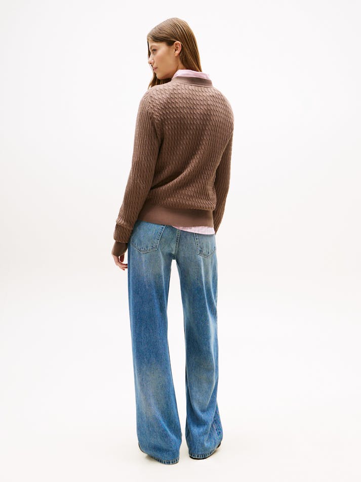 Tommy Hilfiger Fine Gauge Cableknit Jumper