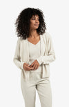 Yaya Cardigan with Sequin Spencer - Cloud Grey