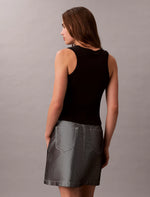 Calvin Klein Ribbed Cotton Badge Tank Top