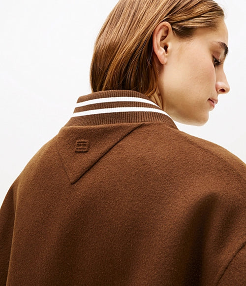 Tommy Hilfiger Wool Varsity Bomber