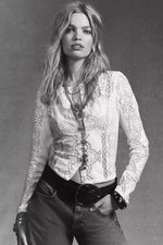 Free People Jae Knit Long Sleeve - Ivory