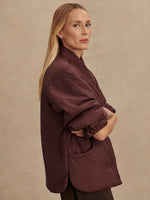 Varley Tilley Light Padded Jacket - Brown