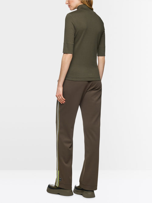 Basic shirt in stretch cotton