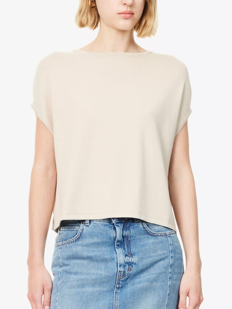 Weekend MaxMara Breda sleeveless stretch knit top