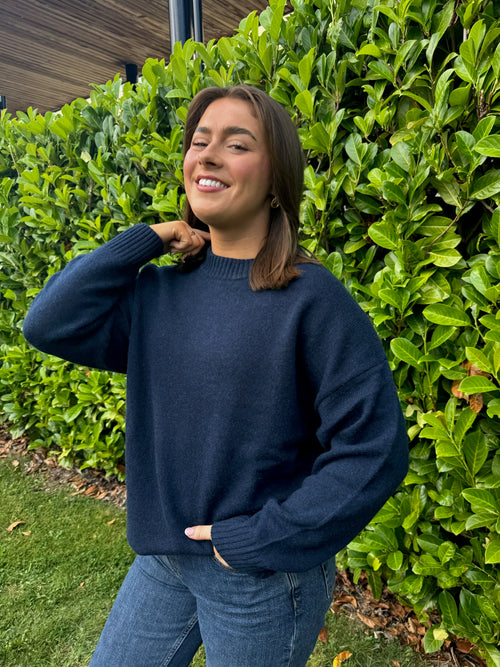 Colorush Jama Chunky Crew - Navy