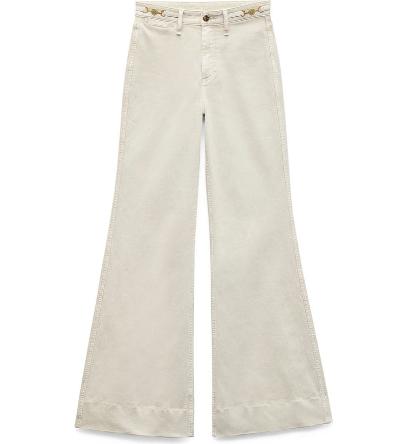 Rag and Bone Skylar High Rise Jean - Beige / Sand Stone