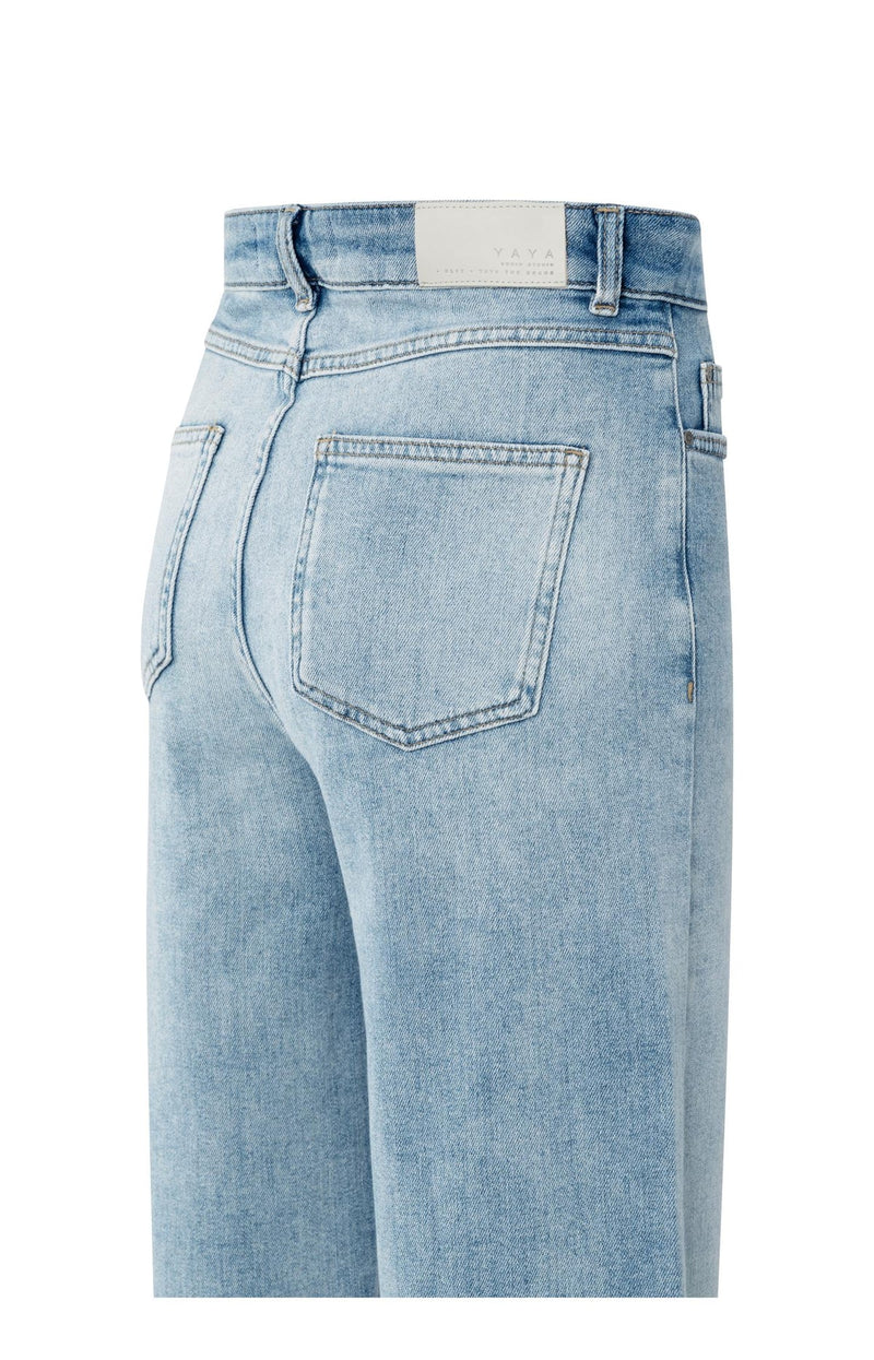 YAYA Loose fit jeans with high waist