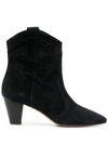 Ba&sh Casey suede cowboy boots