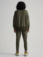 Varley Barker High-Neck Sweat - Olive