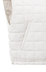 YAYA Reversible padded bodywarmer with zip closure